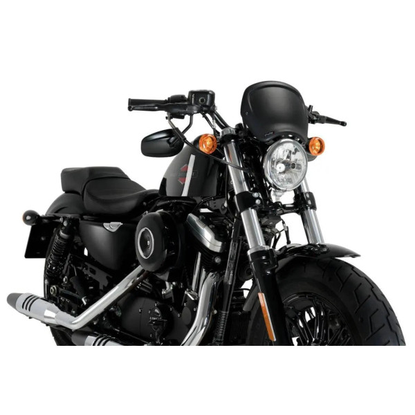 Puig Puig fly screen | matte black | harley davidson sportster forty-eight 48 (xl1200x) 2017>2020